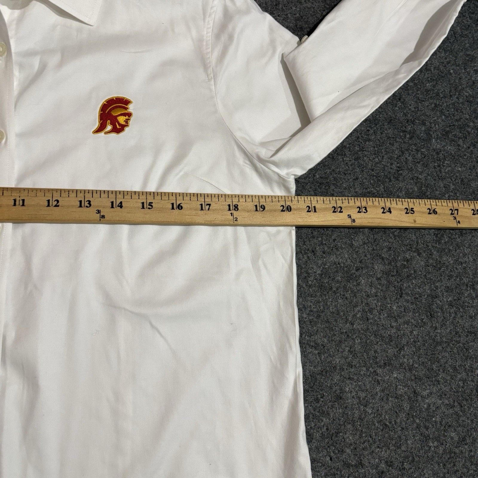 Peter Millar Button Down Shirt Men’s Size Small Usc Trojans Long Sleeve — image 8 of 8